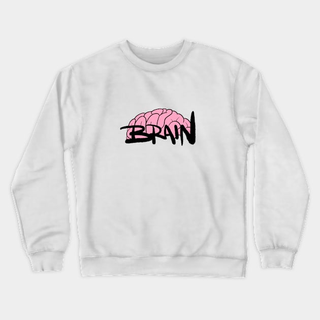 Brain Crewneck Sweatshirt by Brains